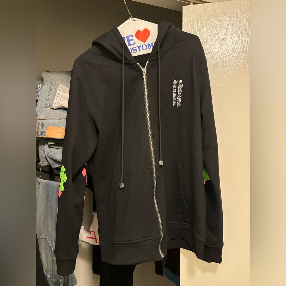Chrome Heart Zip Up